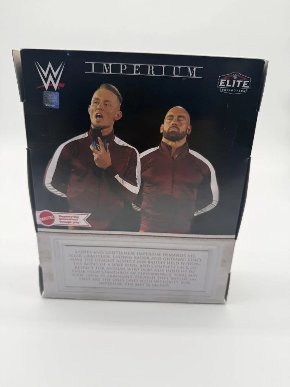 WWE Imperium Giovanni Vinci Ludwig Kaiser Elite Collection Set Mattel New Red